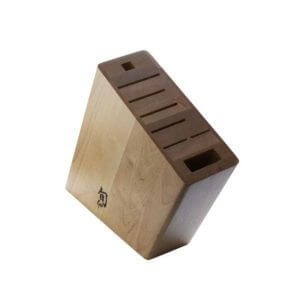 SHUN KAI Birch 8 Slot Wooden Angled Block