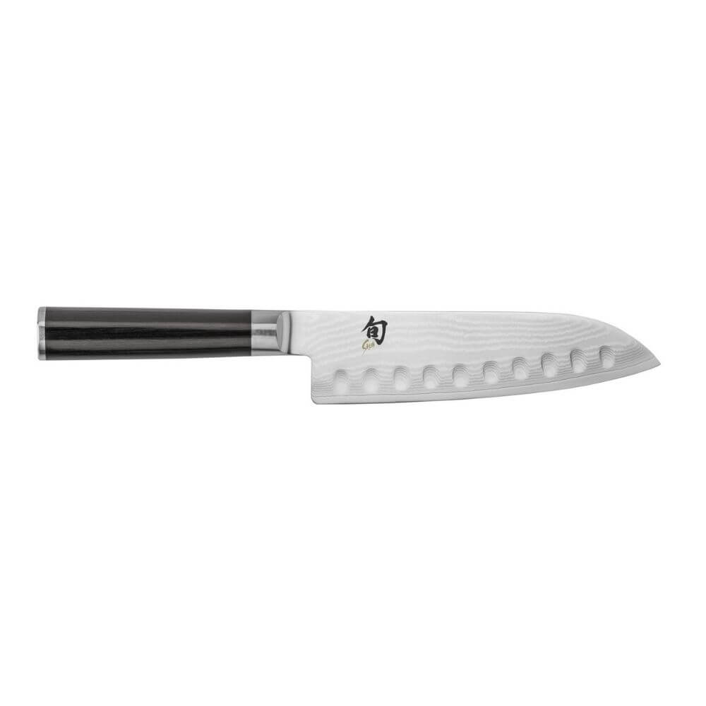 SHUN KAI Classic Scalloped Santoku Knife 17.8cm