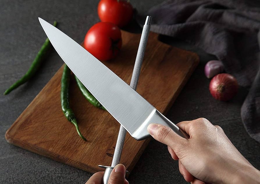 why are some knives hard to sharpen at home